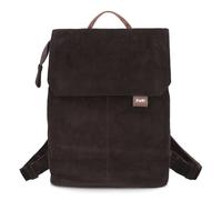 Zwei Mademoiselle.M Daypack 35 cm Compartiment ordinateur brun