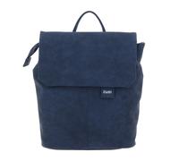 zwei Sac à dos bleu pour femme - Mademoiselle.M MR8 Nubuk-Blue 66599