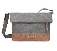 zwei Sac à épaule bandoulière gris marron pour femme - Olli OT6 Stone 62903