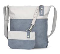 zwei sac à épaule bandoulière Jana J10 Nubuk-Sky