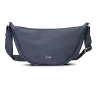 zwei sac à épaule bandoulière Mademoiselle.M M50 Nubuk-Blue