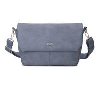 Zwei Mademoiselle.M Messenger 33 cm Compartiment pour ordinateur portable bleu