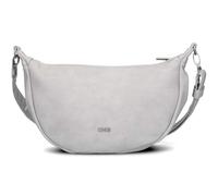 zwei sac à épaule bandoulière Mademoiselle.M M70 Half-Moon Bag Nubuk - Ice