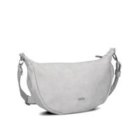 Zwei sac à épaule bandoulière Mademoiselle.M M70 Half-Moon Bag Nubuk - Ice gris