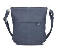 zwei sac à épaule bandoulière Mademoiselle.M M90 S Nubuk-Blue