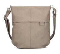 zwei sac à épaule bandoulière Mademoiselle.M M90 S Nubuk-Cappuccino