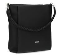 zwei sac à épaule bandoulière Yuna YU120 M Nubuk - Black