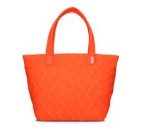 Zwei Sac à main matelassé Cleo CL200 pour femme, ultra léger, imperméable, robuste, portable comme grand sac à bandoulière avec longue sangle supplémentaire, Papaya-new, Taille unique