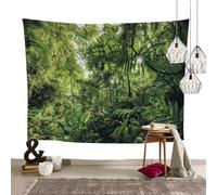 Zweig Tenture Murale Les Plantes Vertes Tapisserie,Tenture Murale Pour Salon Chambre,Décoration Murale Pour Chambre Salon Dortoir Fête,Tapestry 150X200Cm