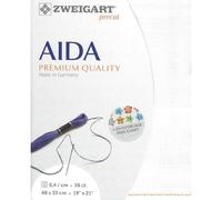 Zweigart Aida Taping col. 101 stoffzuschnitt 48 x 52 x 68 cm