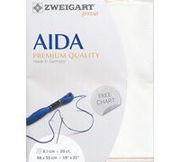 Zweigart Aida Taping Extra Fine col.1 stoffzuschnitt 48 x 52 x 68 cm