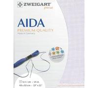 Zweigart Taping étoile-aida col.5050 stoffzuschnitt 48 x 52 x 68 cm