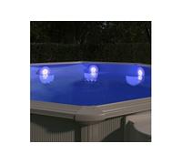 vidaXL Lampe LED flottante submersible 92296 – Piscine, télécommande, éclairage sous-marin