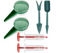 Zwenjuan 6 PCS Mini Semoir Semences,Épandeurs de Graines Distributeur Graines Rond Semoir à Main pour Semoir Universel pour L'ensemencement Horticole
