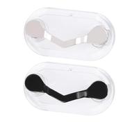 Zwenjuan Porte-Lunettes Magnétique,2pcs Support Magnétique pour Lunettes Pratique Badges Porte Nom,Porte Badges, Magnétique Porte Badge pour Lunettes Et Badges