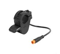 ZWEquipint Accélérateur de pouce pour trottinette électrique Kukirin G4 Max, accélérateur de frein à doigt 3 cœurs, contrôle de vitesse 24 V-48 V, noir
