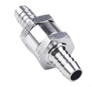 ZWEquipint Clapet anti-retour unidirectionnel en alliage d'aluminium de 6 à 16 mm pour conduites de carburant, diesel, huile, haute température, anti-retour, automobile marine (10 mm)