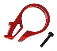 ZWEquipint Collier de serrage en alliage d'aluminium 22,2 mm pour Sram, pour X7, X9, X0, XX, XO1, XX1, avec vis M5 (rouge)