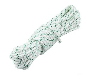 ZWEquipint Corde de démarreur en nylon de 3,5 mm de diamètre avec revêtement de protection, longueur de 2 m, compatible avec Sabo, Wolf et autres tondeuses à gazon à petit moteur