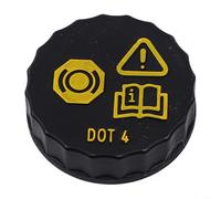 ZWEquipint Couvercle de réservoir de liquide de frein de voiture, pour Ford pour Fiesta, Mondeo, Galaxy, Kuga, Transit MK2 MK3 MK4 2005 2014, partie 6M512162AA