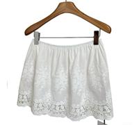 ZWEquipint Écharpe en dentelle florale pour femme Style coréen en polyester (C)