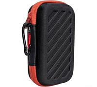 ZWEquipint Étui pour disque dur E30 E60 E61 E80 SSD, étui de rangement portable en EVA avec fente pour cartes, 12,5 x 6,5 x 4,5 cm (noir)