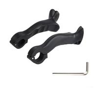 ZWEquipint Extrémité de guidon de vélo en nylon antidérapant, avec plage de diamètre de 21,8 mm à 24 mm et réglage multi-angles pour VTT
