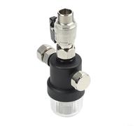 ZWEquipint Filtre magnétique de chaudière pour systèmes de chauffage central et de sol, séparateur de boue fileté DN20/DN25 avec maille en acier inoxydable, purificateur d'eau mural pour enlever la