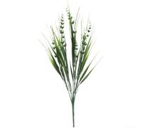 ZWEquipint Fleurs artificielles d'eucalyptus de lavande pour mariage, maison, décoration extérieure, céladon clair, rose, lotus, crème, rouge, jaune, 35 cm (B)