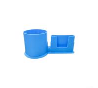 ZWEquipint Kayak Porte-gobelet à double usage pour planche à pagaie, support sécurisé pour boisson et téléphone avec fixation élastique, accessoire pour bouteilles Bleu
