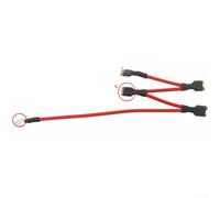 ZWEquipint Kit de câblage interne en cuivre pur résistant aux hautes températures pour cuiseur à riz électrique avec connecteurs de 6,3 mm et 4,8 mm (G)