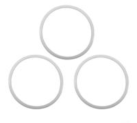 ZWEquipint Lot de 2 à 5 joints d'étanchéité en silicone pour autocuiseurs en alliage d'aluminium, joint torique en caoutchouc transparent, 18/20/22/24/26/28/30/32 cm