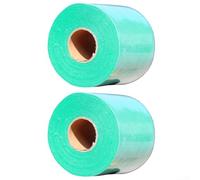 ZWEquipint Lot de 2 bandages de protection pour arbre - 10,2 cm - 35,5 m - Protection contre le gel hivernal - Tissu non tissé respirant pour arbres fruitiers, arbustes, plantes (vert)