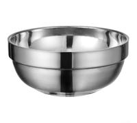 ZWEquipint Lot de 2 bols à double paroi isolés en acier inoxydable 304, vaisselle de conservation de la chaleur sous vide pour l'école à domicile, finition miroir, bol de service empilable, pour soupe