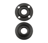 ZWEquipint Lot de 2 écrous à bride de plaque de pression pour meuleuse d'angle M14, pour meuleuses de 125 mm, 150 mm, 180 mm, 230 mm, bride de verrouillage en métal pour disques de coupe