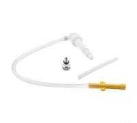 ZWEquipint Lot de 3 têtes de pompe de pressage en plastique 8 CC avec adaptateur 8 mm pour Honda, Nissan, Johnson, MERCURY, entretien moteur hors-bord Mariner