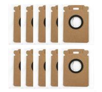 ZWEquipint Lot de 4 sacs à poussière compatibles Roborock pour H50 Ultra pour H60 Hub Pro Station de vidange automatique, accessoires pour aspirateur robot de balayage (lot de 10)
