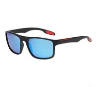 ZWEquipint Lunettes de soleil carrées classiques pour homme Protection UV400 Cadre PC pour la conduite, le cyclisme, les sports de plein air