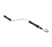 ZWEquipint Manivelle d'auvent pour volets roulants, commande manuelle avec poignée en caoutchouc métallique, design ergonomique pour auvent extérieur et accessoire de protection contre la pluie