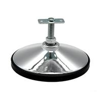 ZWEquipint Niveleurs de pieds de baby-foot et table de billard, 155 x 95 mm, ajusteurs de hauteur en métal pour baby-foot, billard, tennis de table, tables de hockey sur air