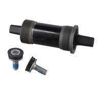 ZWEquipint Pédalier carré pour pédalier de vélo - 68 mm - Largeur de la coque - Longueur de l'axe pour BB - Avec vis (68 x 124,5 mm)
