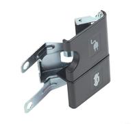 ZWEquipint Poignée d'ouverture de capot pour Renault E-Nuo 2019-2023 pour Nano Box EX1 2021-2023, loquet de capot moteur en métal ABS noir