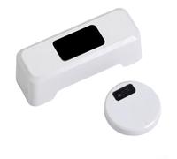 ZWEquipint Robinet de chasse d'eau automatique sans contact pour toilettes occidentales et squats, kit d'hygiène mains libres avec mode de détection instantanée/sortie (B)