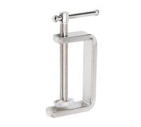 ZWEquipint Serre-joint plat en acier chromé traité thermiquement pour le travail du bois, le travail du métal, le bricolage (avec trous de 0 à 100 mm)