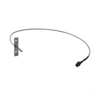 ZWEquipint Sonde de température pour barbecue extérieur, capteur de température précis pour barbecue à granulés, pièce de rechange en acier résistant à la chaleur pour la cuisine, argent