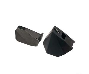 ZWEquipint Stylet de rechange pour Ortofon série 2M, pointe elliptique nude pour tourne-disques, pièce de mise à niveau audio haute fidélité (noir)