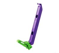 ZWEquipint Support de bouteille d'eau pour vélo, design léger et portable avec boucle de verrouillage précise, pour tube de selle de vélo (long violet vert)
