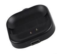 ZWEquipint Support de charge pour appareil photo Insta360 Go Ultra avec ventouse magnétique, base compacte en ABS avec trou pour cordon, station d'accueil portable pour voyage, noir