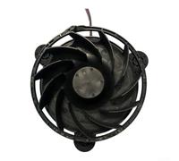 ZWEquipint Ventilateur de refroidissement de rechange 12 V pour réfrigérateur Haier, compatible avec Nidec GW12E12MS1CB-52, pièce en plastique noir de 12,5 cm
