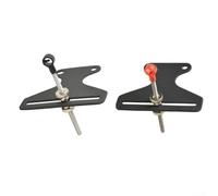 ZWEquipint Viseur en forme de T en acier inoxydable à 1 broche avec réglage par vis moletée, design à détachement rapide, compatible avec arc long, arc droit et pour arc de chasse américain pour cible